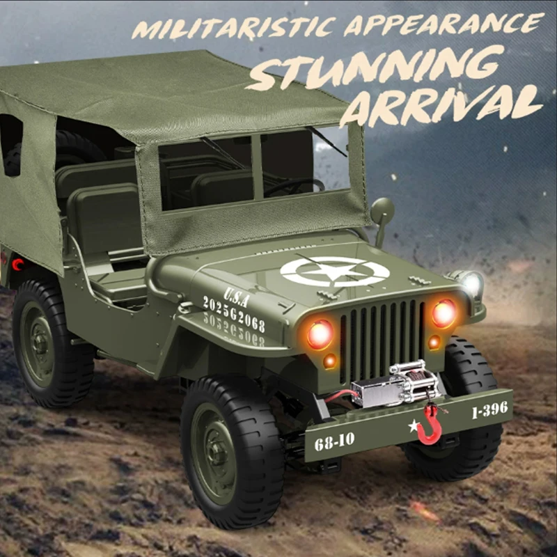 JJRC 1:10 C8815 Rc Car WILLYS  - Rc Hobby Grade Truck 评论和价格