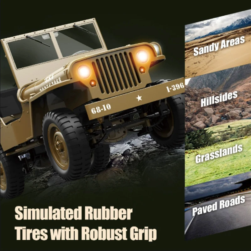 JJRC 1:10 C8815 Rc Car WILLYS  - Rc Hobby Grade Truck 评论和价格