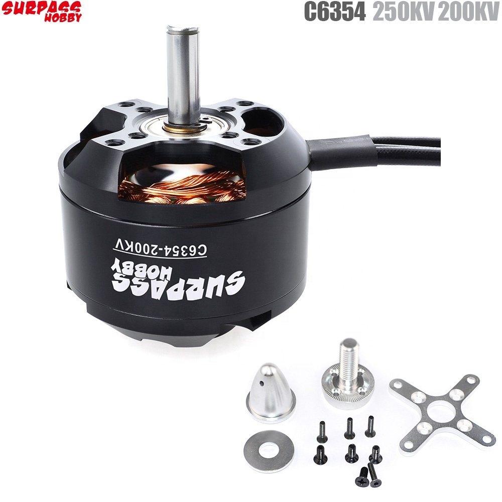 SURPASS HOBBY C6354 6354 250KV - Rc Hobby Motor 评论和价格