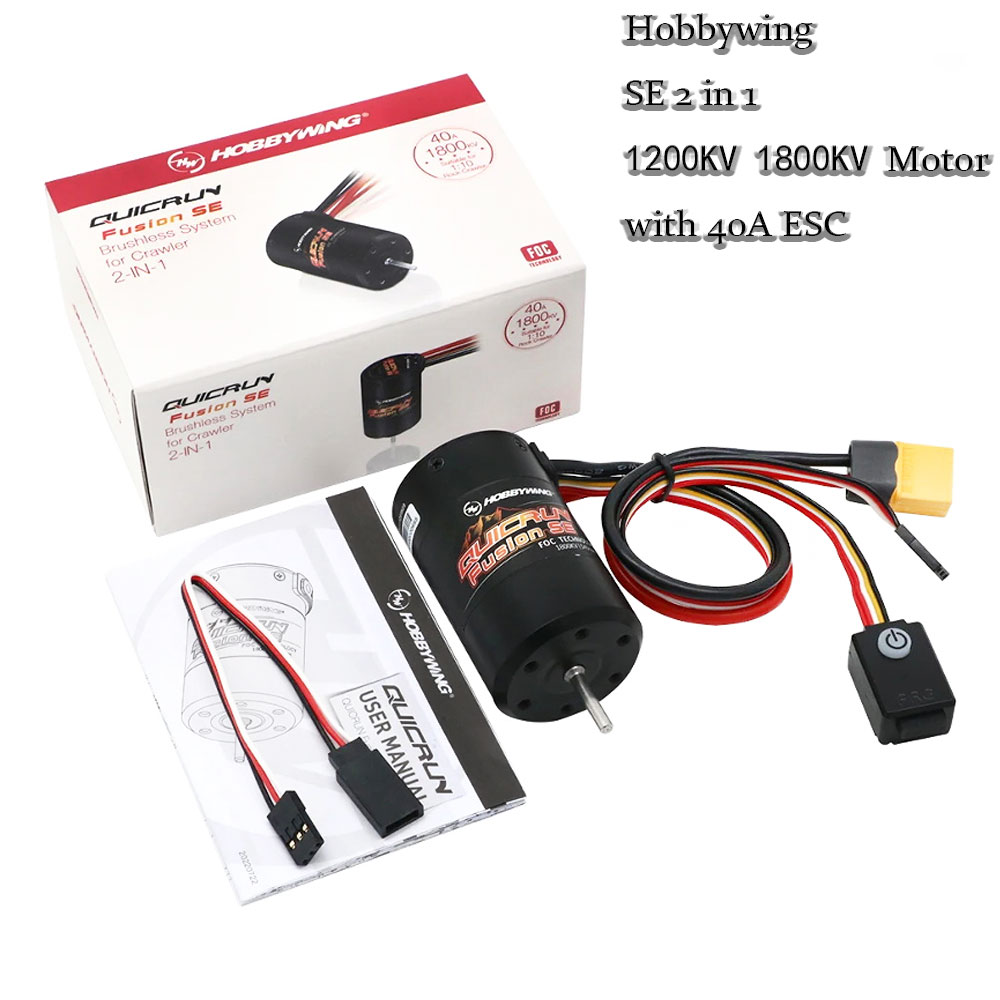 Hobbywing QuicRun Fusion SE 2- - Rc Hobby Motor 评论和价格